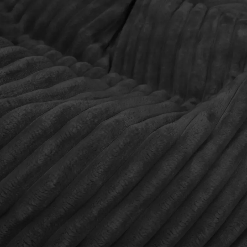 Ergonomiczna Ciemnozielona pufa worek sako l dla dzieci stripe – Z wodoodporną powłoką