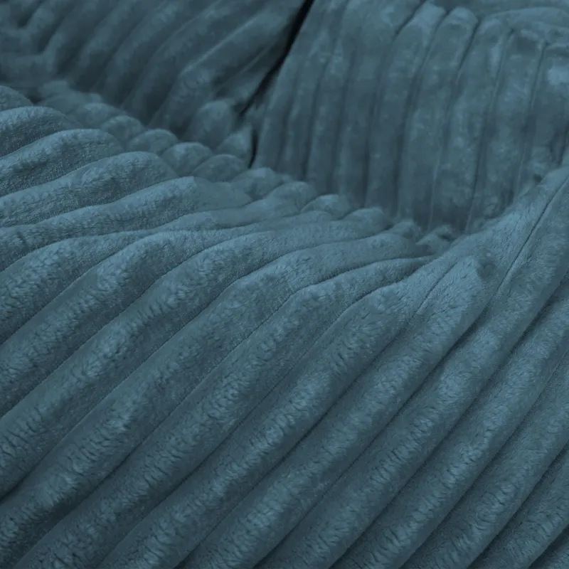 Luksusowa Biała Poducha XL Dla Dzieci stripe – Łatwa do przenoszenia