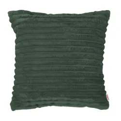 Kwadratowa poduszka dekoracyjna 45 x 45 cm - Sztruks Stripe