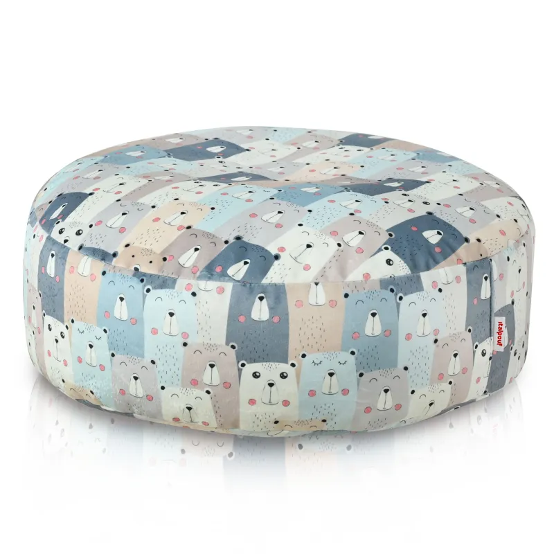 Wygodna podnóżek puf Travel – Doskonała dla dzieci i dorosłych