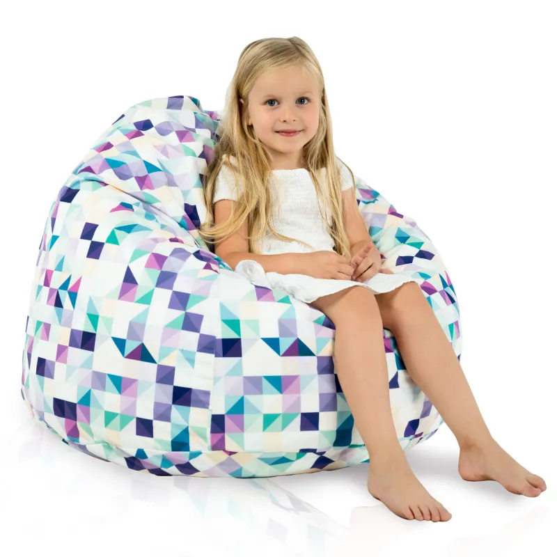 Ergonomiczna Sówki Pufa Worek Sako dla dzieci – Idealna do relaksu