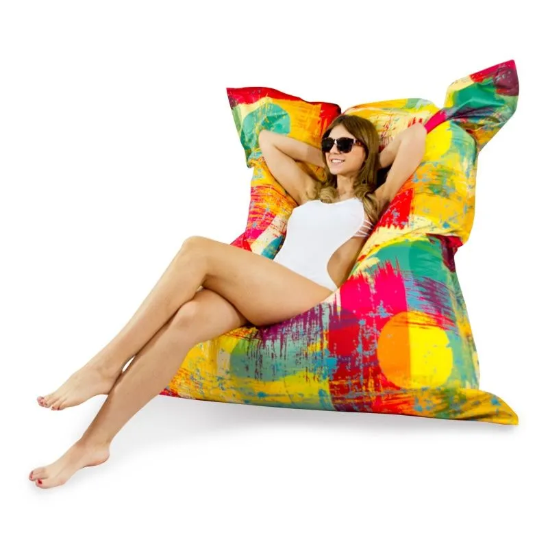 Ergonomiczna Beżowa Poduszka XL Nylon – Doskonała dla dzieci i dorosłych