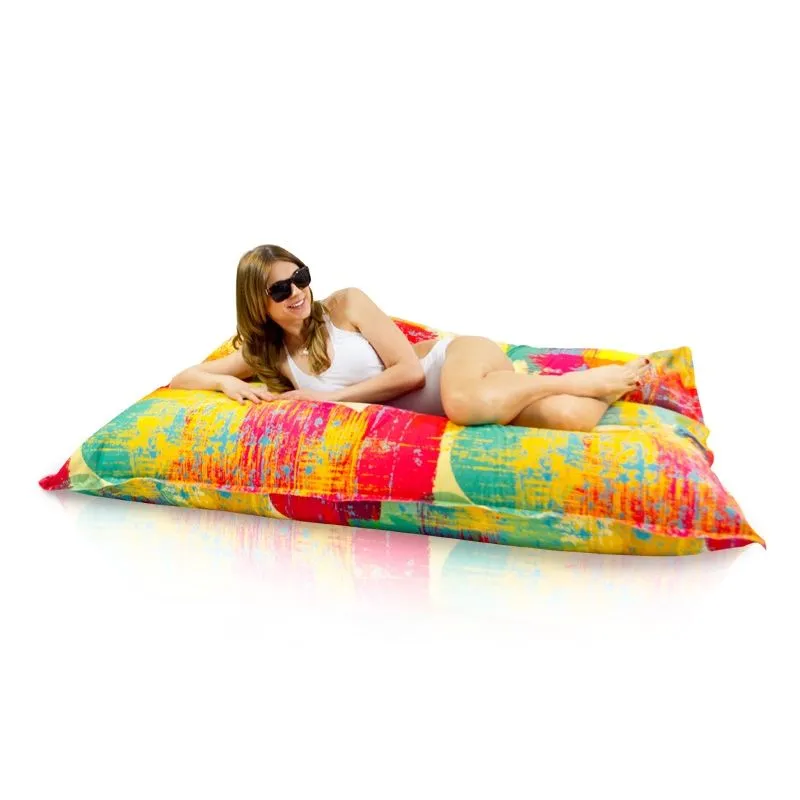 Ergonomiczna Beżowa Poduszka XL Nylon – Doskonała dla dzieci i dorosłych