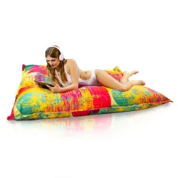 Ergonomiczna Beżowa Poduszka XL Nylon – Doskonała dla dzieci i dorosłych