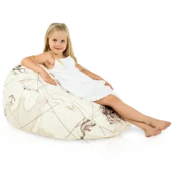 Ergonomiczna Sówki Pufa Worek Sako dla dzieci – Idealna do relaksu