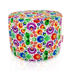 Pufa Okrągła Walec Cilindro - Premium Prints