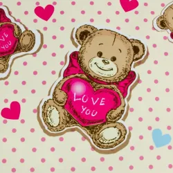 Pufa Kostka Siedzisko i Podnóżek 45x45 cm Premium Prints