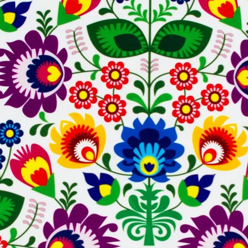 Pufa Walec Okrągłe Siedzisko i Podnóżek 40x55 cm Premium Prints