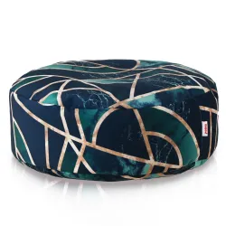 Pufa Podnóżek Okrągły - Premium Prints