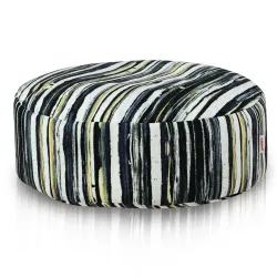 Pufa Podnóżek Okrągły - Premium Prints