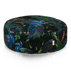 Pufa Podnóżek Okrągły - Premium Prints