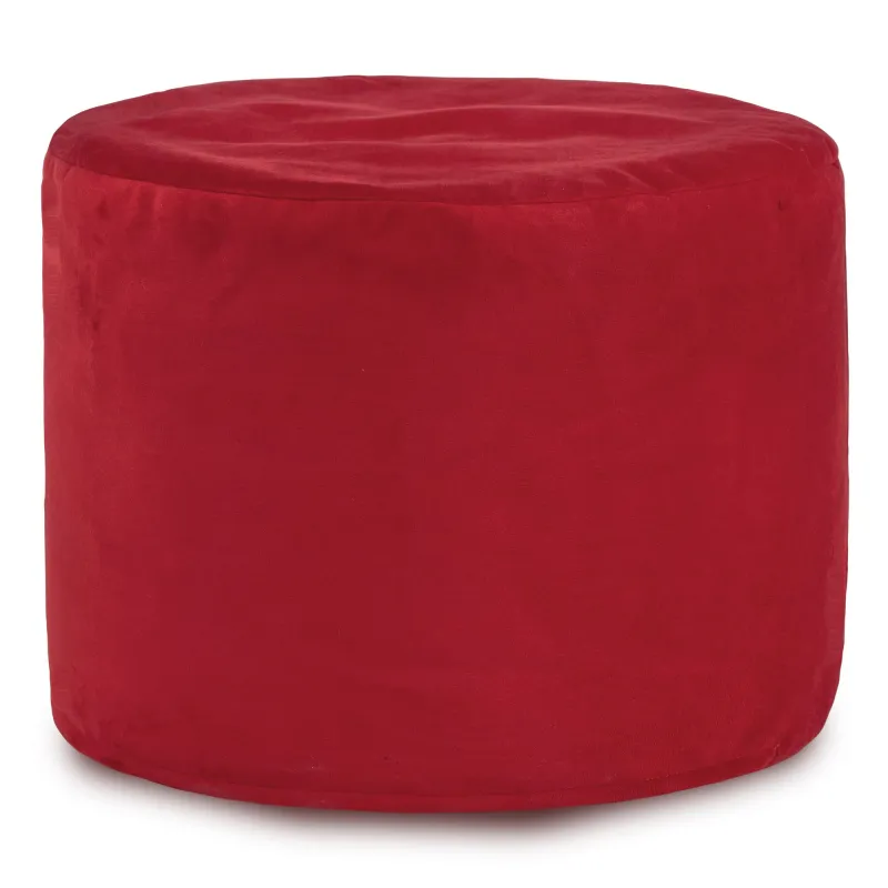 Stylowa Perłowa Pufa Pluszowa Cilindro – Doskonała dla dzieci i dorosłych