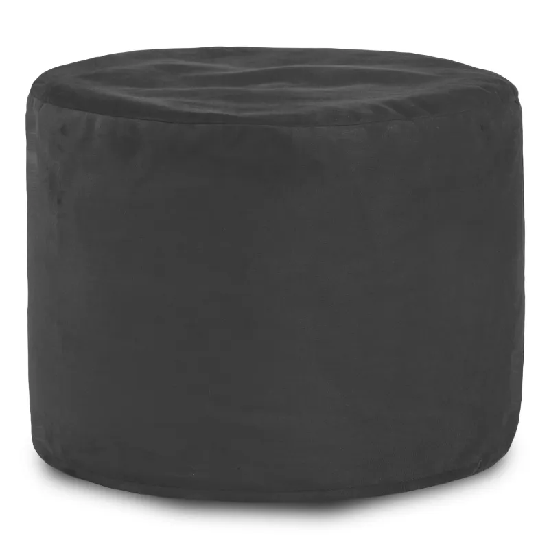 Stylowa Perłowa Pufa Pluszowa Cilindro – Doskonała dla dzieci i dorosłych