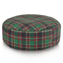 Pufa Podnóżek Okrągły - Premium Prints