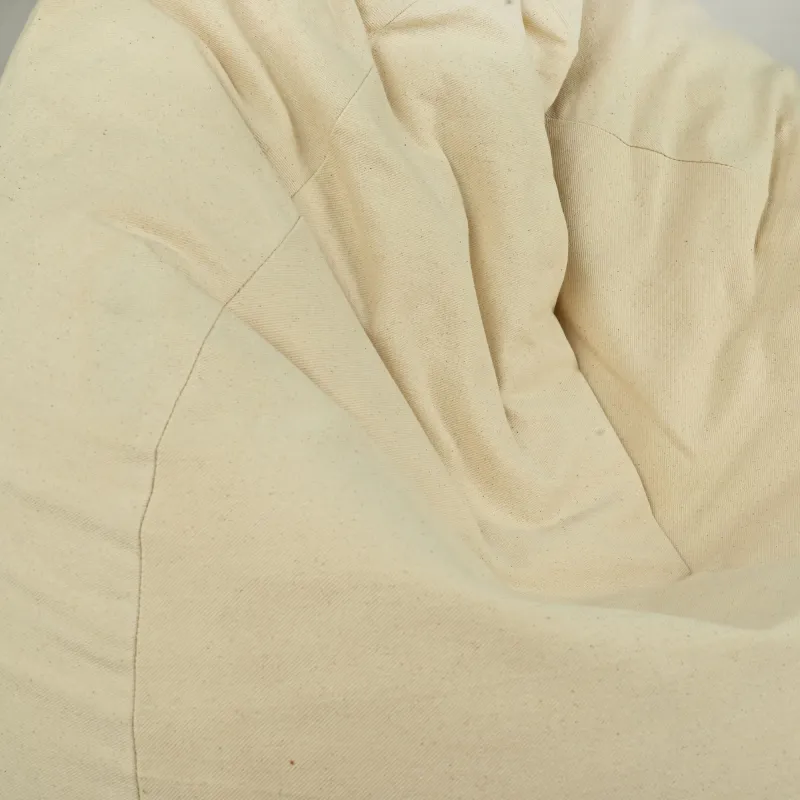 Worek Sako XXL Dla Dorosłych Gigant - Bawełna Naturalna Premium - Niefarbowana, Ekologiczna