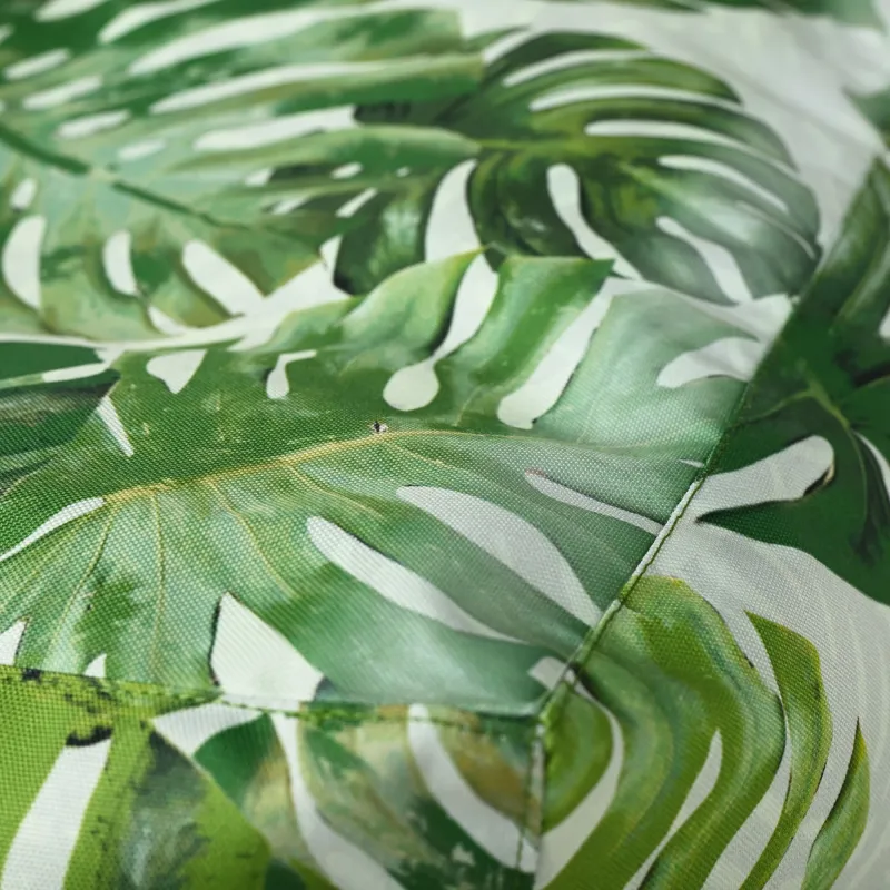 Luksusowa Biała Pufa Ogrodowa Kwadrat Nylon – Idealna do relaksu