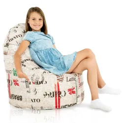 Wygodna Abstract fotel do siedzenia Porto – Z wysokiej jakości materiałów