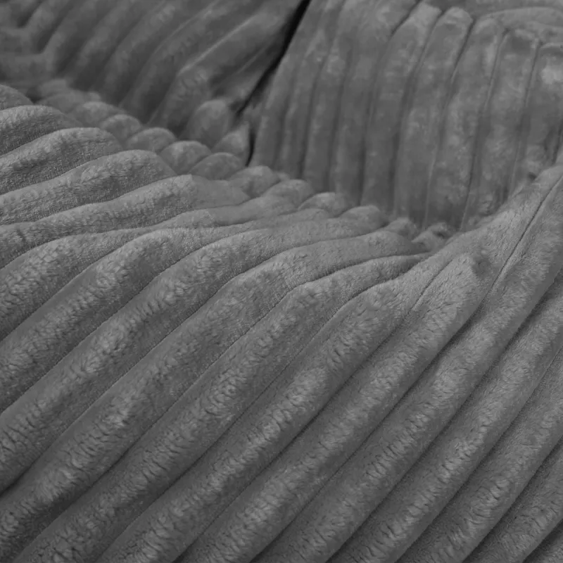 Wygodna Beżowa Poducha XL Dla Dzieci stripe – Idealna do relaksu