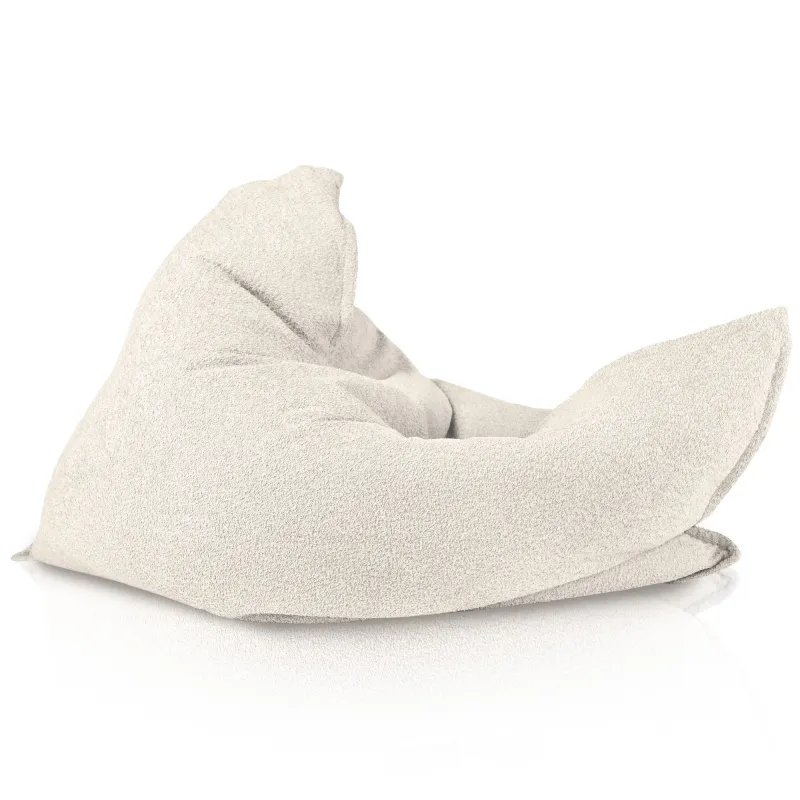 Ergonomiczna Ecru boucle poducha xl dla dzieci – Z wysokiej jakości materiałów