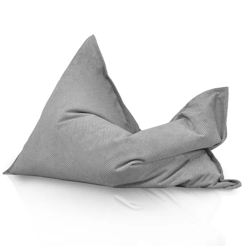 Nowoczesna Jasnoszary Dot Poducha XL – Z wysokiej jakości materiałów