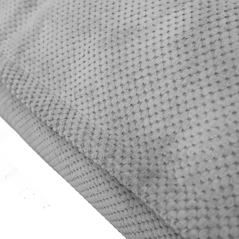 Nowoczesna Jasnoszary Dot Poducha XL – Z wysokiej jakości materiałów