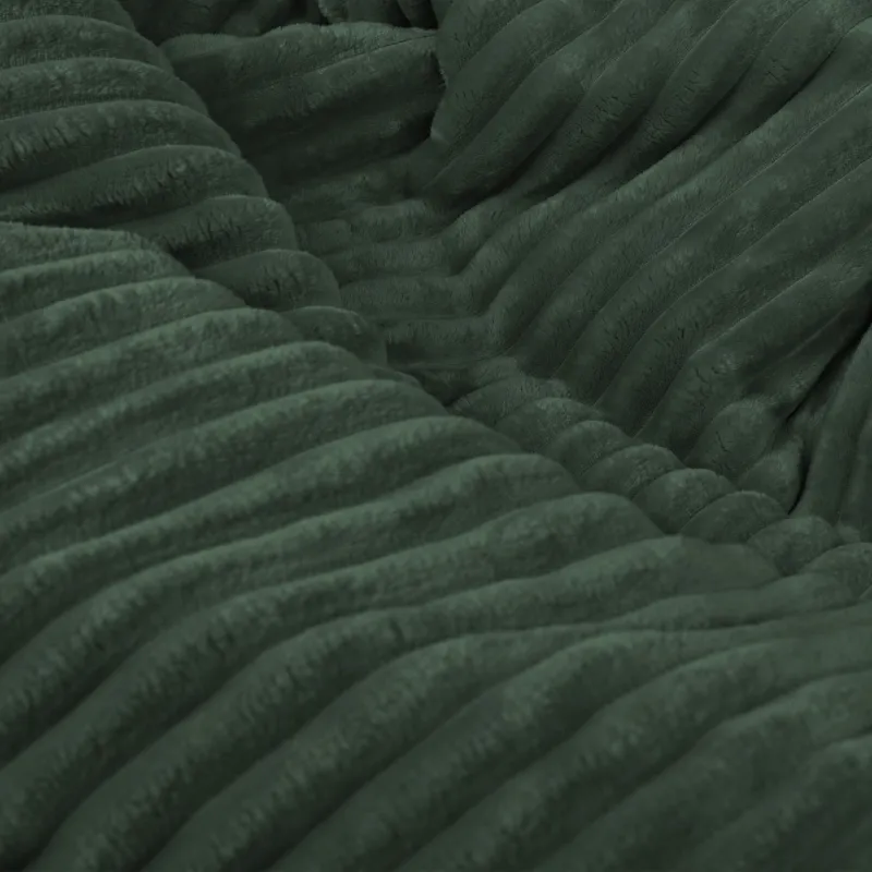 Wygodna Biała pufa worek sako l dla dzieci stripe – Z wysokiej jakości materiałów