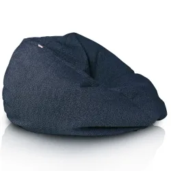 Stylowa Ecru pufa worek sako l dla dzieci boucle – Idealna do relaksu