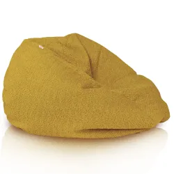 Stylowa Ecru pufa worek sako l dla dzieci boucle – Idealna do relaksu