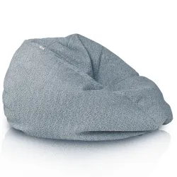 Stylowa Ecru pufa worek sako l dla dzieci boucle – Idealna do relaksu