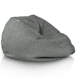 Stylowa Ecru pufa worek sako l dla dzieci boucle – Idealna do relaksu