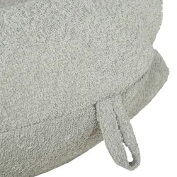 Stylowa Ecru pufa worek sako l dla dzieci boucle – Idealna do relaksu