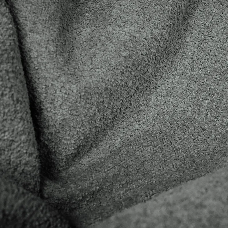 Nowoczesna Jasnobeżowy pufa worek sako l dla dzieci boucle – Łatwa do przenoszenia