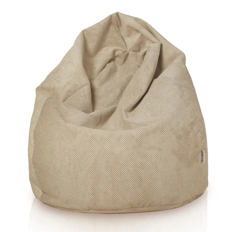 Wygodna Jasnoszary Dot Pufa Worek Sako Dla Dzieci – Łatwa do przenoszenia