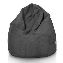 Wygodna Jasnoszary Dot Pufa Worek Sako Dla Dzieci – Łatwa do przenoszenia