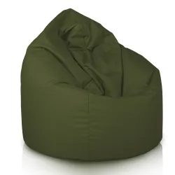 Nowoczesna Beżowa Pufa Worek Sako Dla Dziecka Nylon Outdoor – Idealna do relaksu