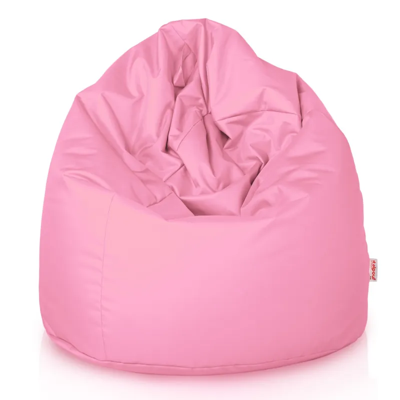 Nowoczesna Beżowa Pufa Worek Sako Dla Dziecka Nylon Outdoor – Idealna do relaksu