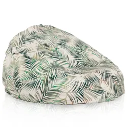 Nowoczesna Beżowa Pufa Worek Sako Dla Dziecka Nylon Outdoor – Idealna do relaksu