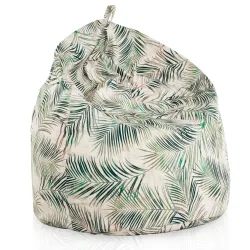 Nowoczesna Beżowa Pufa Worek Sako Dla Dziecka Nylon Outdoor – Idealna do relaksu