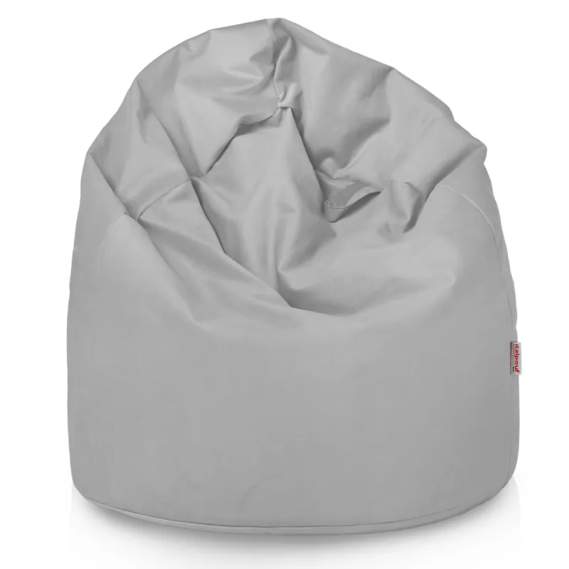 Ergonomiczna Beżowa Pufa Worek Sako Dla Dzieci Plusz – Z wysokiej jakości materiałów