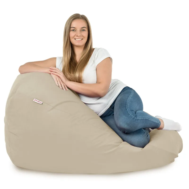 Luksusowa Brązowa Pufa Worek Sako Dla Dzieci Plusz – Świetna do domu i ogrodu