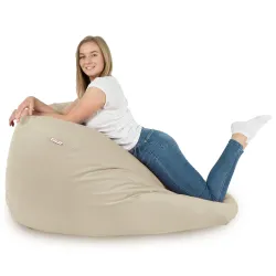 Luksusowa Brązowa Pufa Worek Sako Dla Dzieci Plusz – Świetna do domu i ogrodu