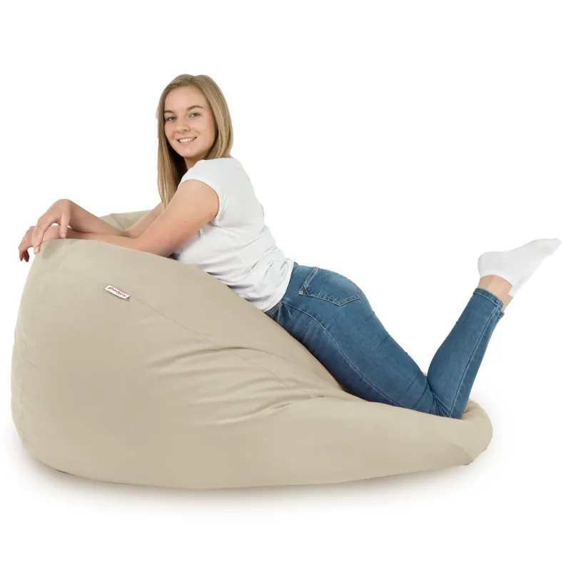 Luksusowa Brązowa Pufa Worek Sako Dla Dzieci Plusz – Świetna do domu i ogrodu