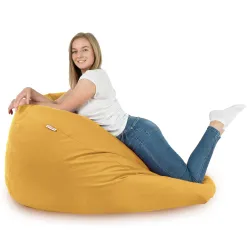 Luksusowa Brązowa Pufa Worek Sako Dla Dzieci Plusz – Świetna do domu i ogrodu