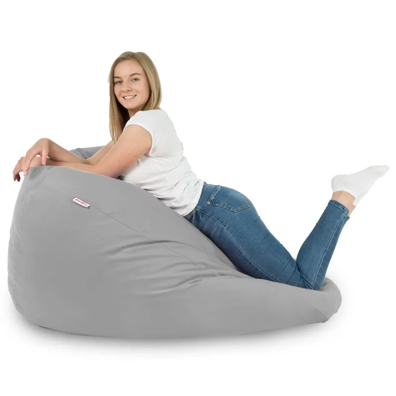 Luksusowa Brązowa Pufa Worek Sako Dla Dzieci Plusz – Świetna do domu i ogrodu