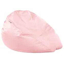 Lekka Biała Pufa Worek Sako Dla Dzieci Ekoskóra – Świetna do domu i ogrodu