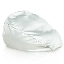 Lekka Biała Pufa Worek Sako Dla Dzieci Ekoskóra – Świetna do domu i ogrodu