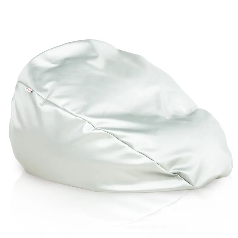 Stylowa Kremowa Pufa Worek Sako Dla Dzieci Ekoskóra – Z wodoodporną powłoką