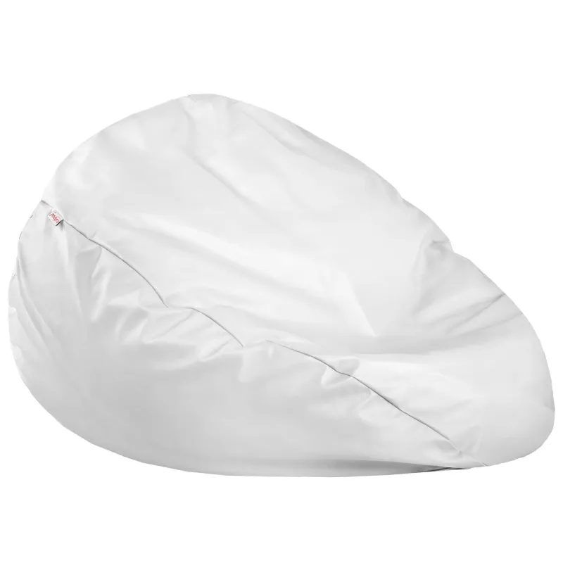 Lekka Jasnożółta Pufa Worek Sako Dla Dzieci Ekoskóra – Świetna do domu i ogrodu