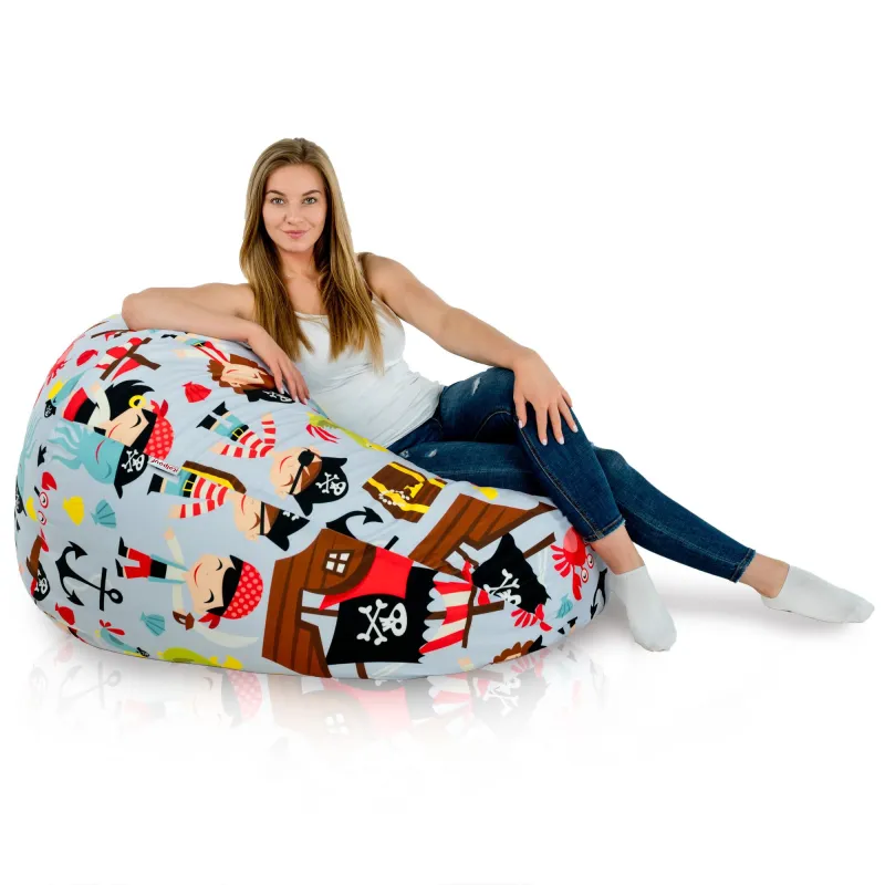 Wytrzymała Abstract Pufa Worek sako – Z wodoodporną powłoką