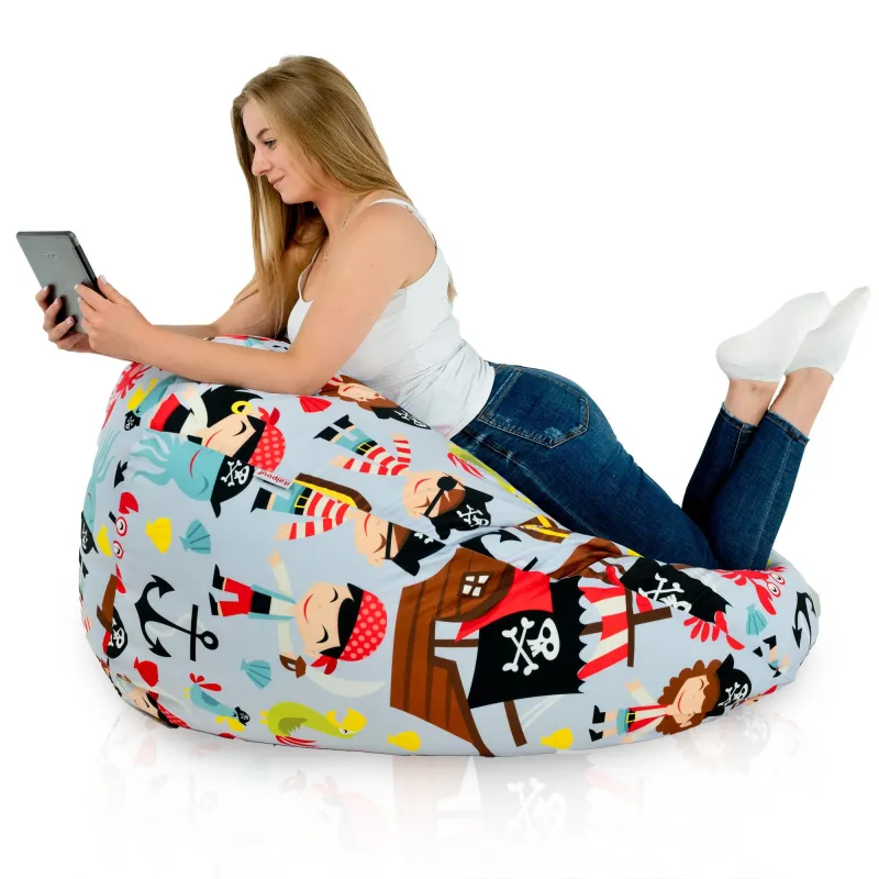 Wytrzymała Abstract Pufa Worek sako – Z wodoodporną powłoką